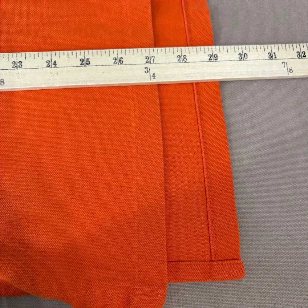 Polo Ralph Lauren Polo Shirt Mens M Orange Classic Fit Short Sleeve Pique Cotton